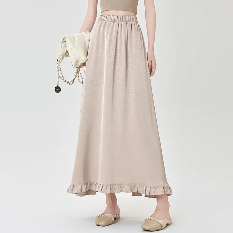 MISS VIGOR Casual Long Skirt Women's-14