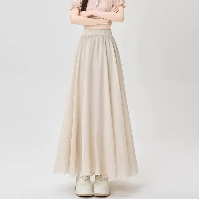 MISS VIGOR Casual Long Skirt Women's-4