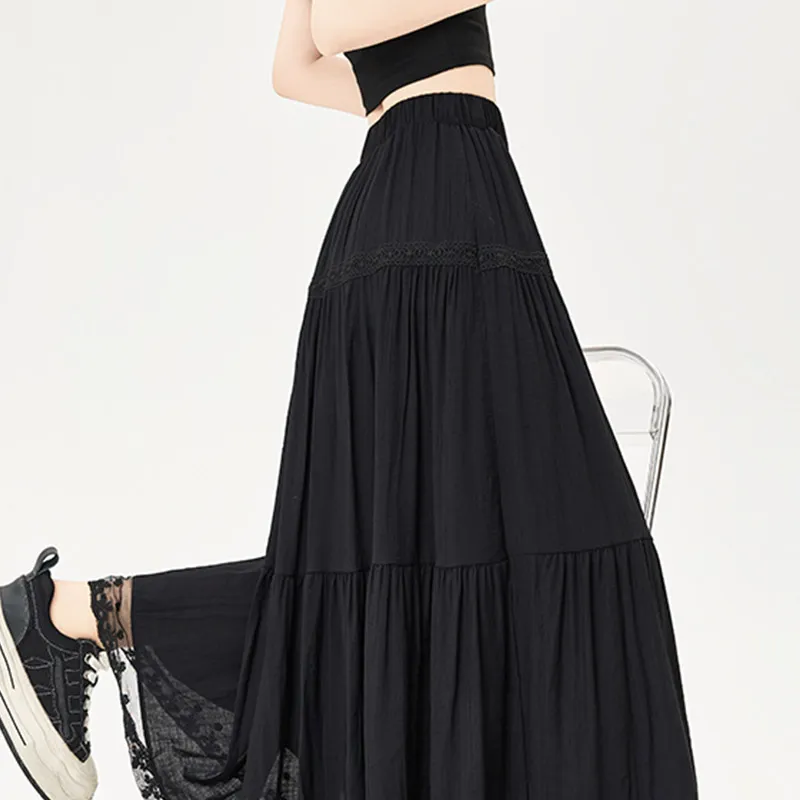 MISS VIGOR Casual Long Skirt Women's-2