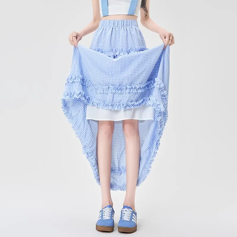 MISS VIGOR Casual Long Skirt Women's-4