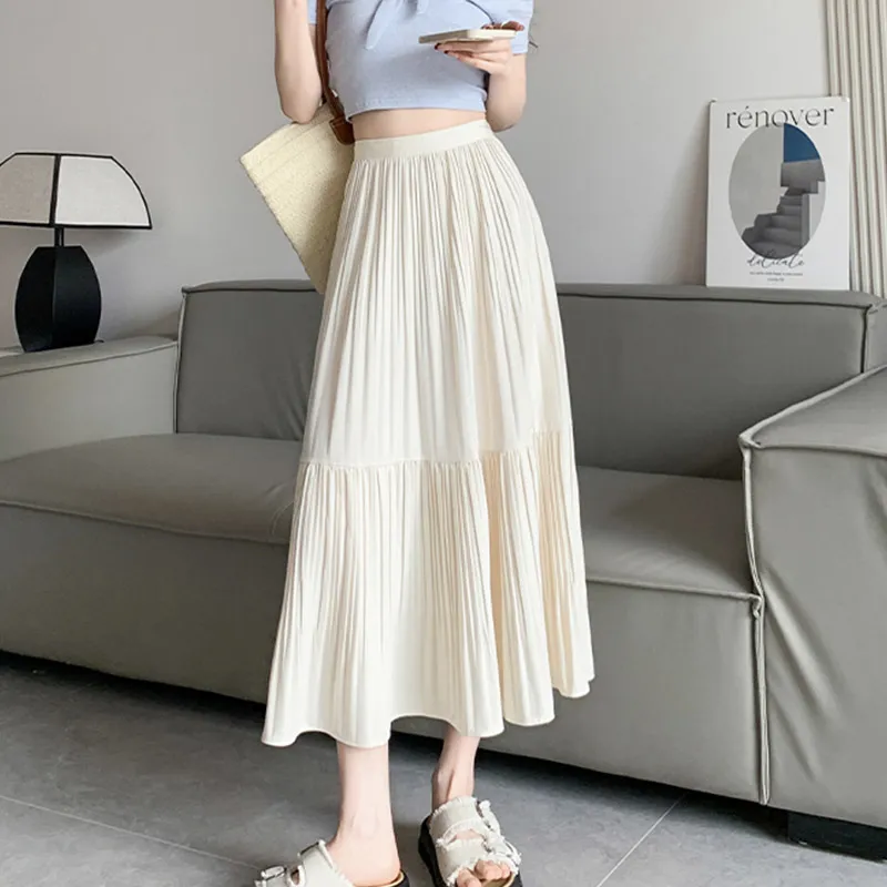MISS VIGOR Casual Long Skirt Women's-2