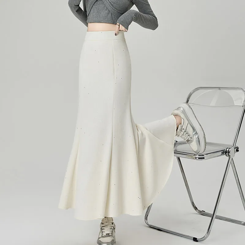 MISS VIGOR Casual Long Skirt Women's-2