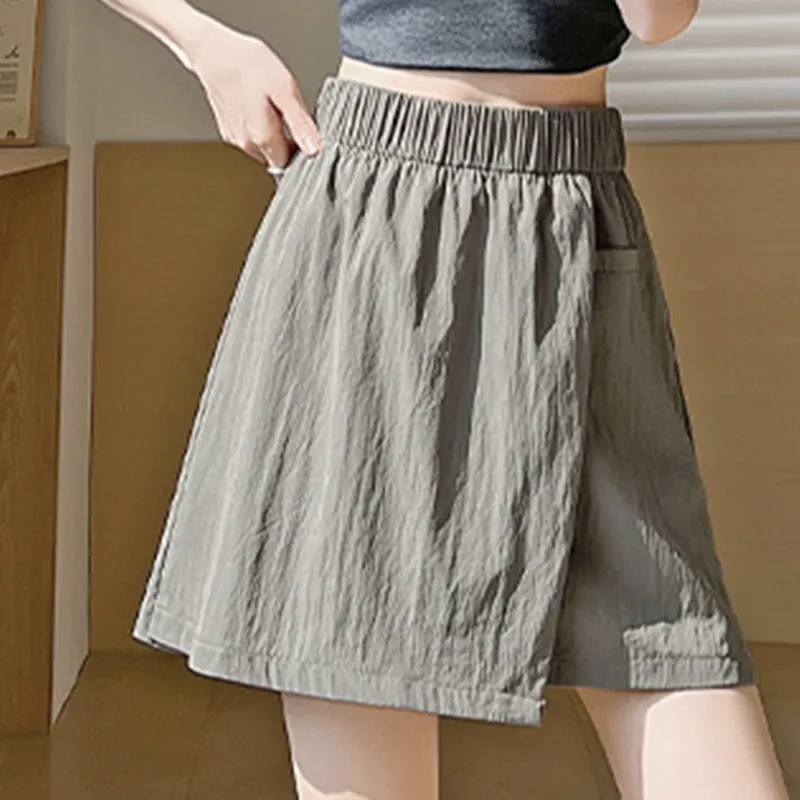 MISS VIGOR Casual Short Skirts Women's-5