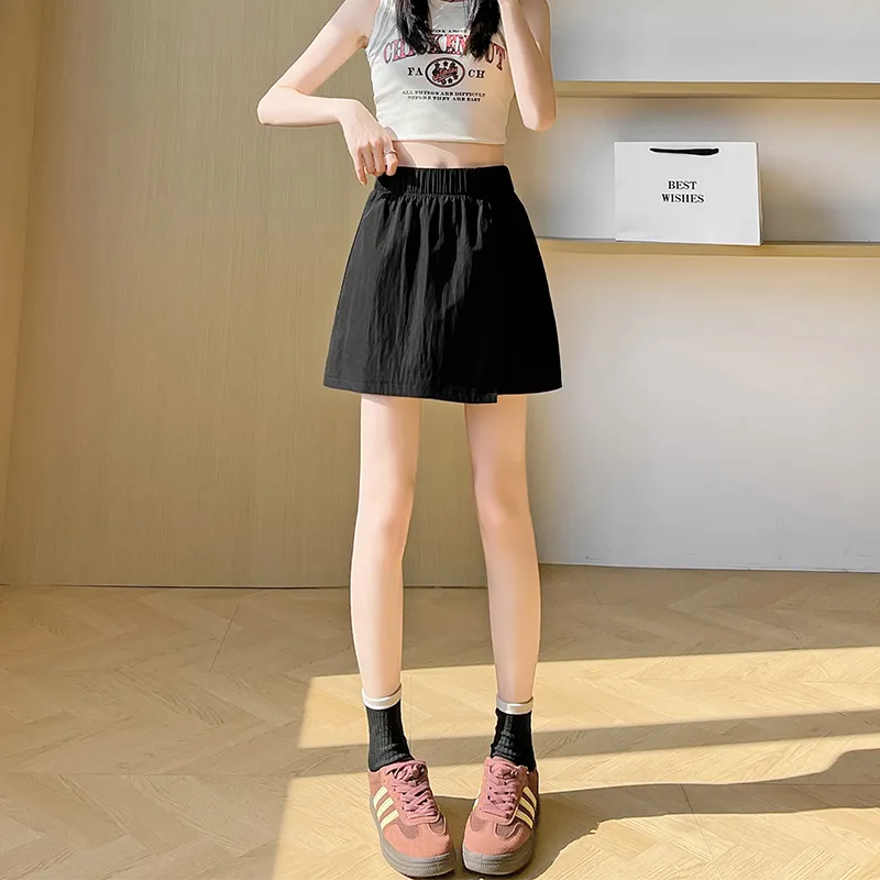 MISS VIGOR Casual Short Skirts Women's-20