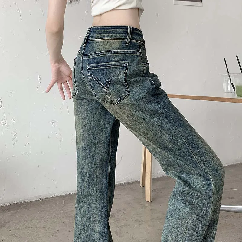 MISS VIGOR Jeans Women's Vintage Blue-4