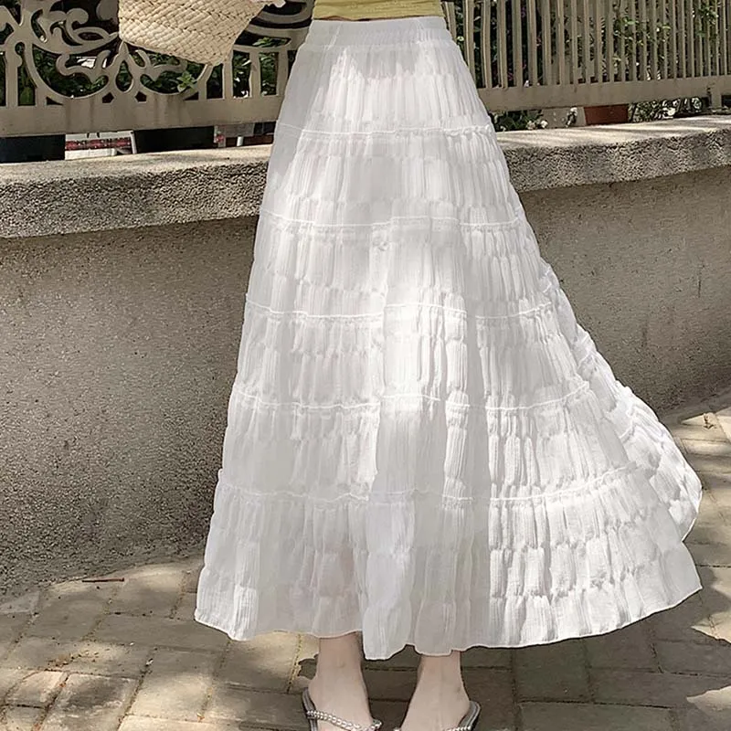 MISS VIGOR Casual Long Skirt Women's-2