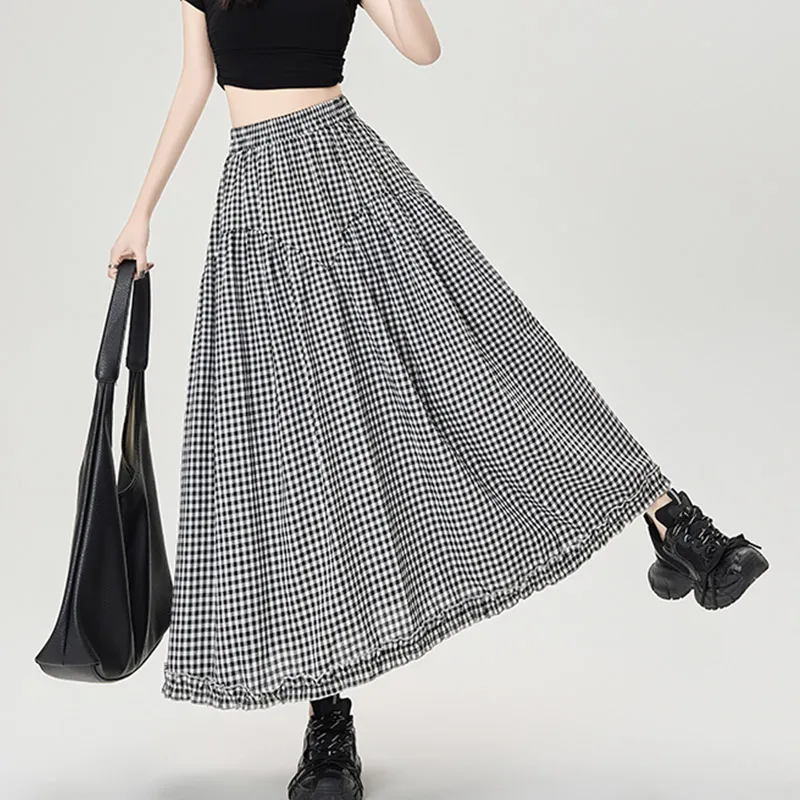 MISS VIGOR Casual Long Skirt Women's-8