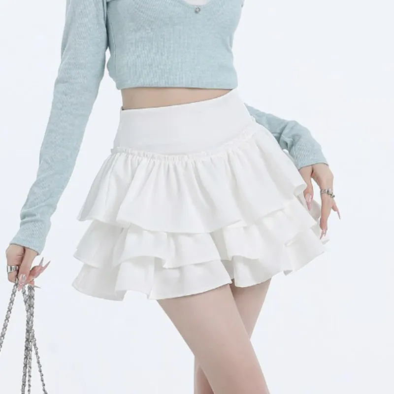 MISS VIGOR Casual Short Skirts Women's-6