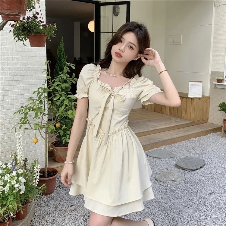 MISS VIGOR Short Sleeved Dress Women's-1