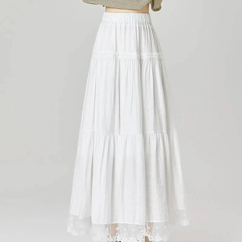 MISS VIGOR Casual Long Skirt Women's-7