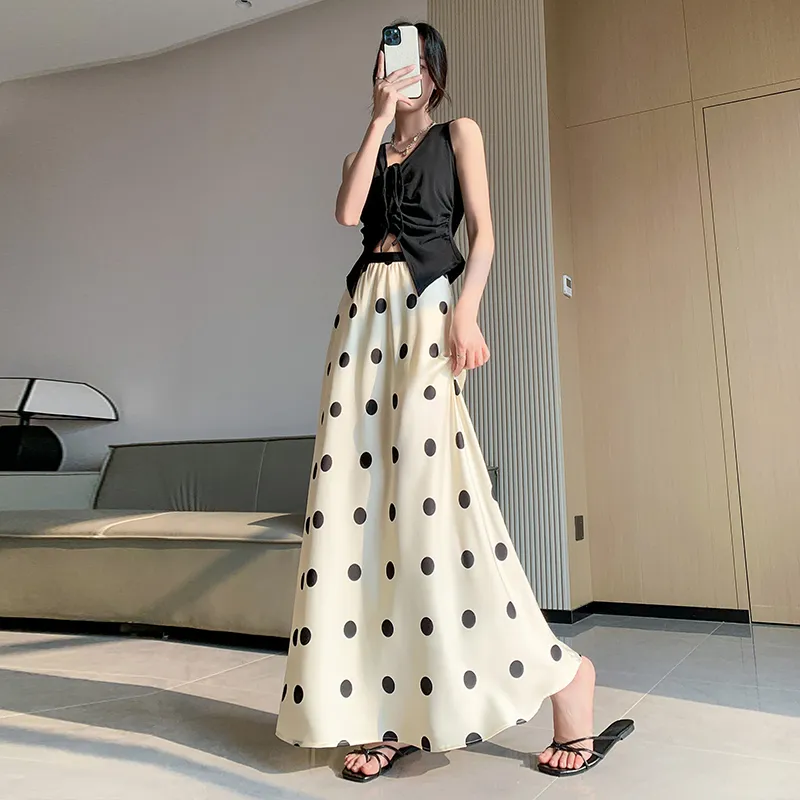 MISS VIGOR Casual Long Skirt Women's-3
