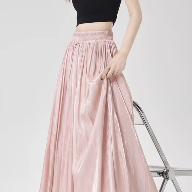 MISS VIGOR Casual Long Skirt Women's-19