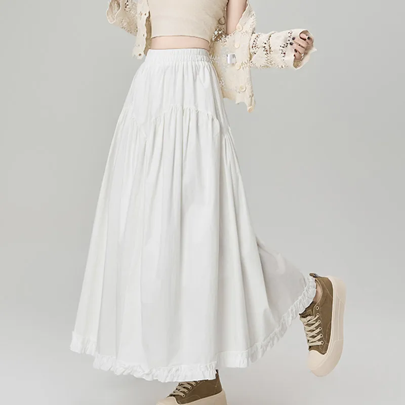 MISS VIGOR Casual Long Skirt Women's-2
