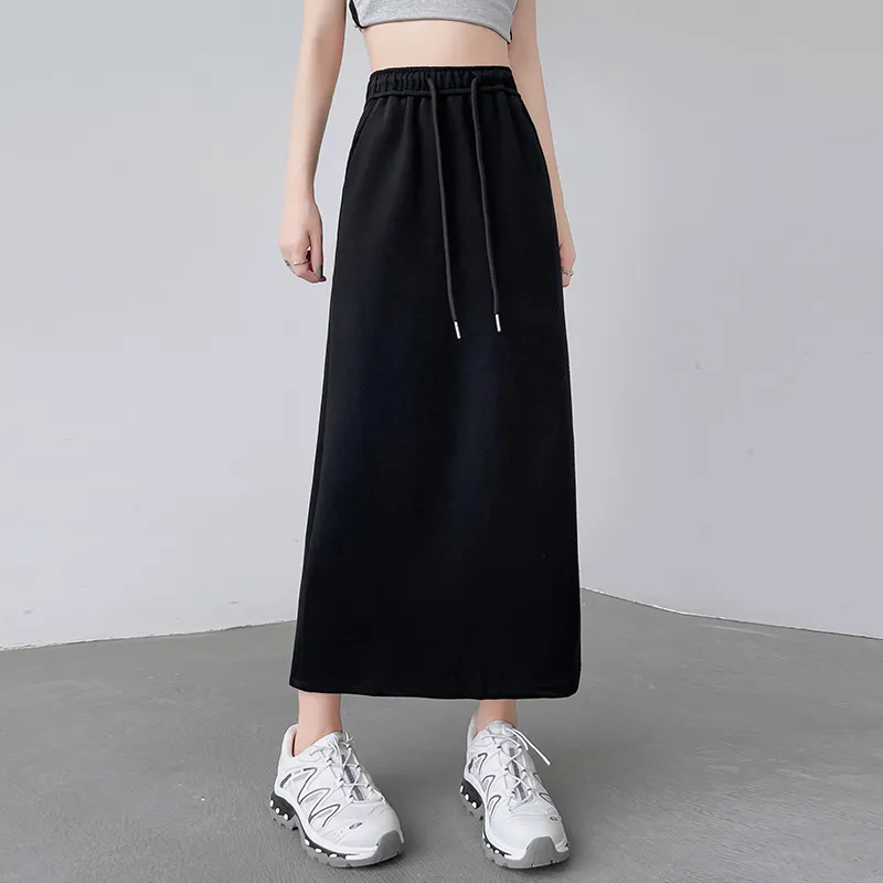 MISS VIGOR Casual Long Skirt Women's-9