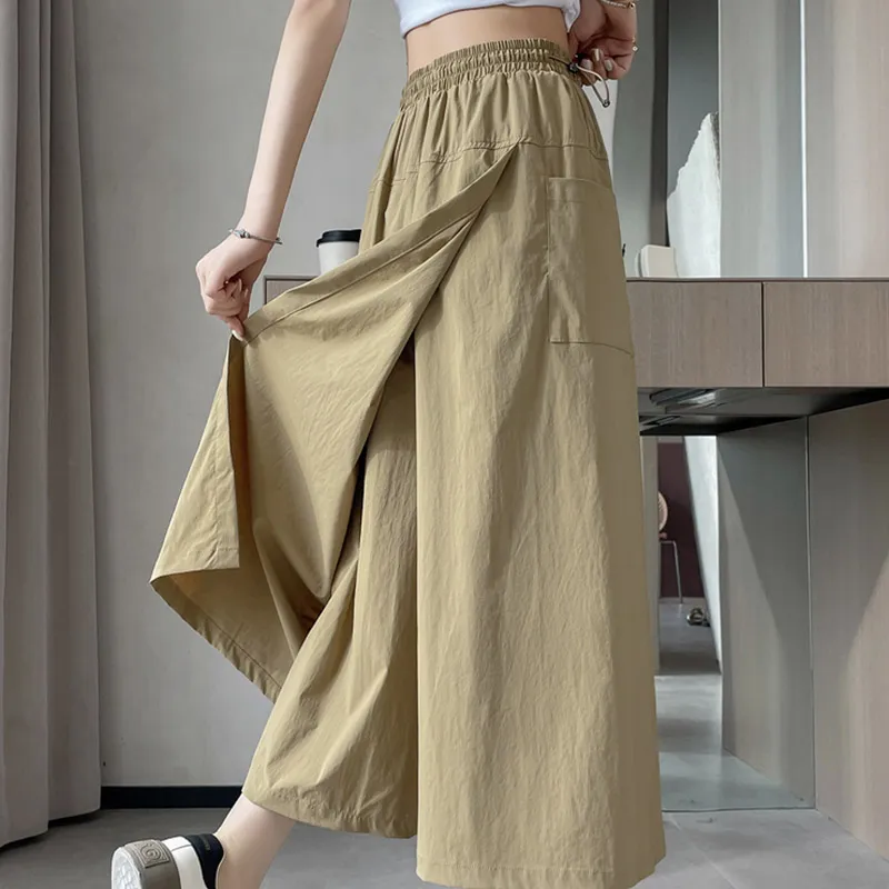 MISS VIGOR Casual Long Skirt Women's-3
