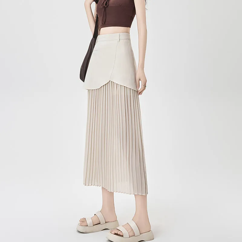 MISS VIGOR Casual Long Skirt Women's-12