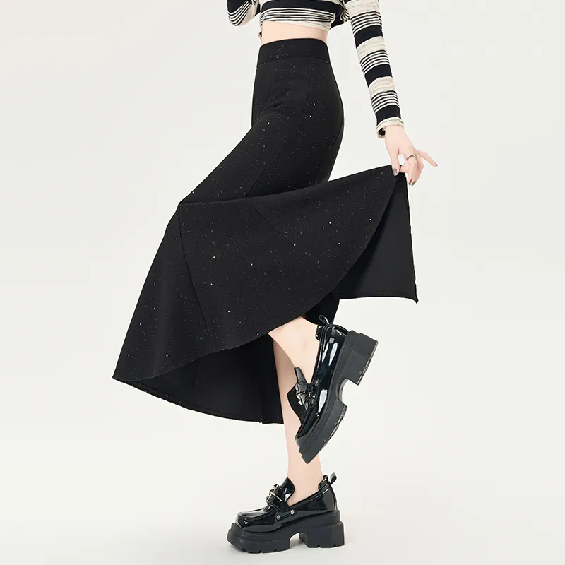 MISS VIGOR Casual Long Skirt Women's-9