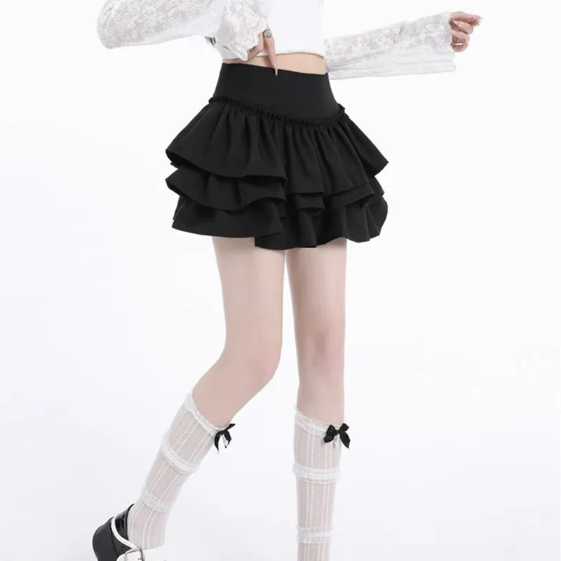 MISS VIGOR Casual Short Skirts Women's-3
