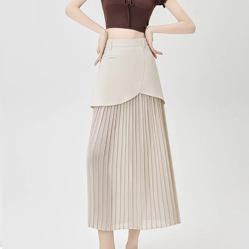 MISS VIGOR Casual Long Skirt Women's-14
