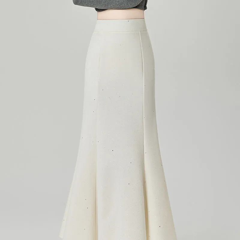 MISS VIGOR Casual Long Skirt Women's-1