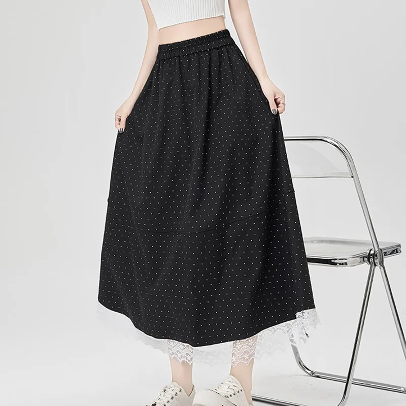 MISS VIGOR Casual Long Skirt Women's-3