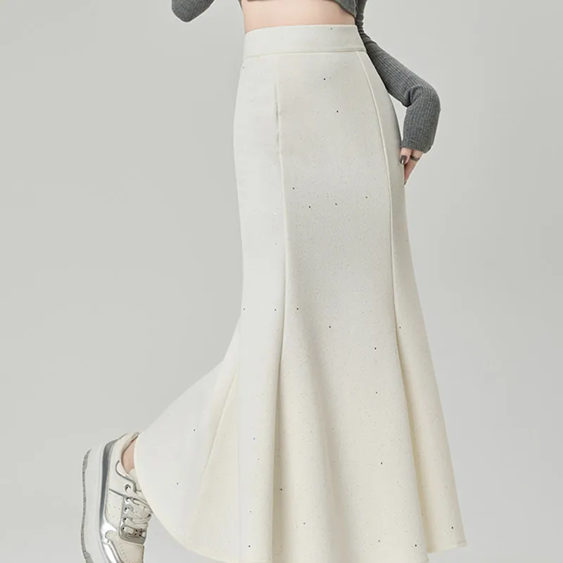 MISS VIGOR Casual Long Skirt Women's-3