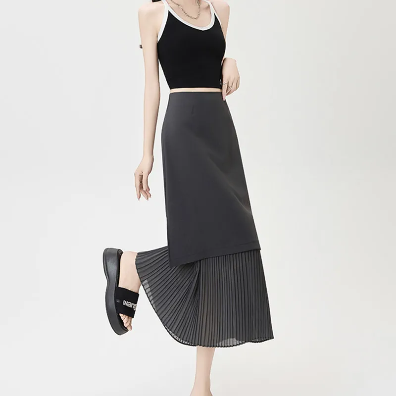 MISS VIGOR Casual Long Skirt Women's-12
