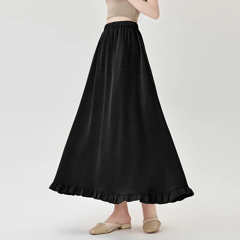 MISS VIGOR Casual Long Skirt Women's-4