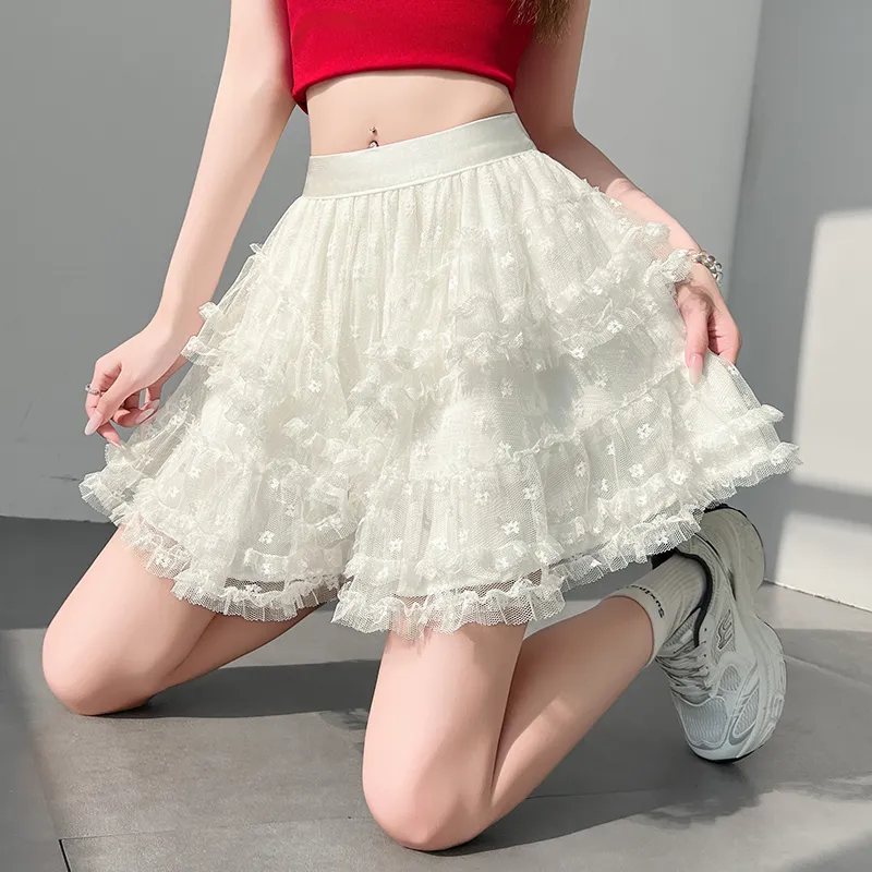 MISS VIGOR Casual Short Skirts Women's-3