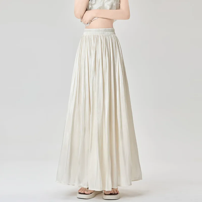MISS VIGOR Casual Long Skirt Women's-17
