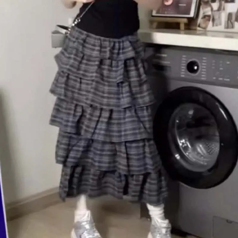 MISS VIGOR Casual Long Skirt Women's-2