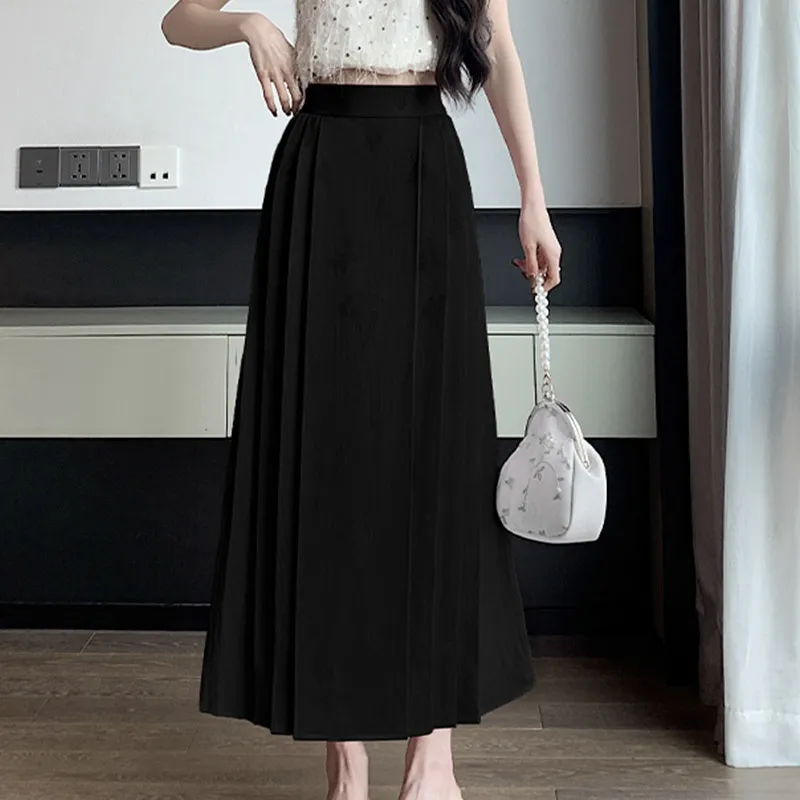 MISS VIGOR Casual Long Skirt Women's-13