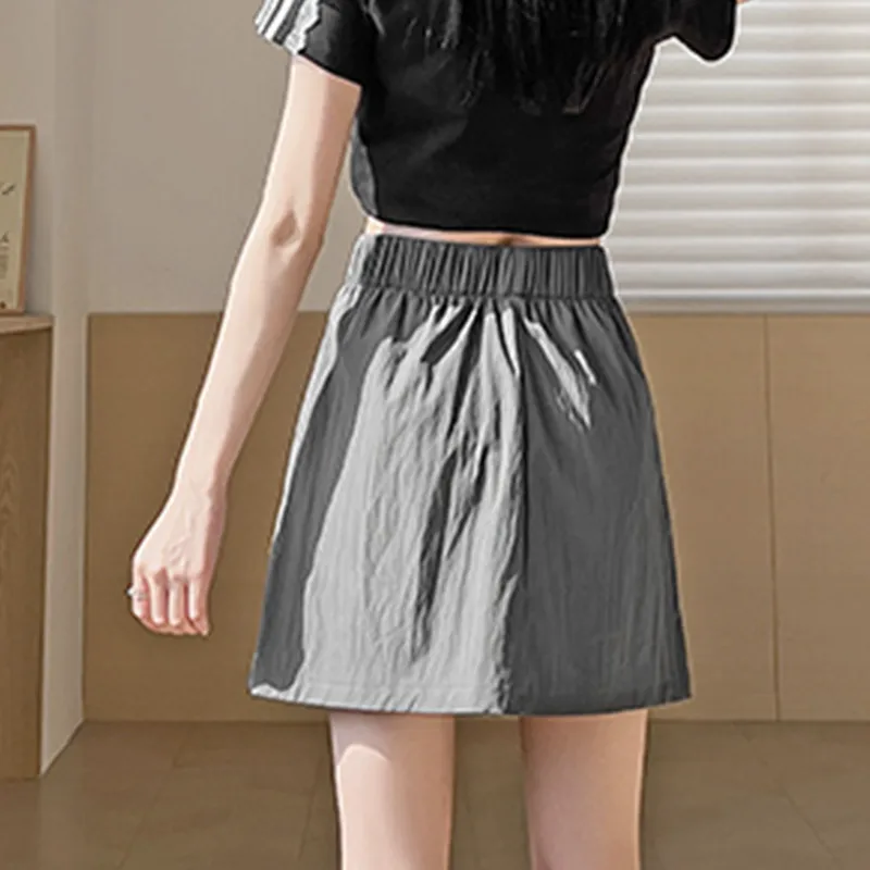 MISS VIGOR Casual Short Skirts Women's-9