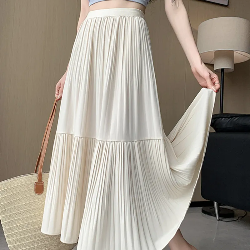 MISS VIGOR Casual Long Skirt Women's-4