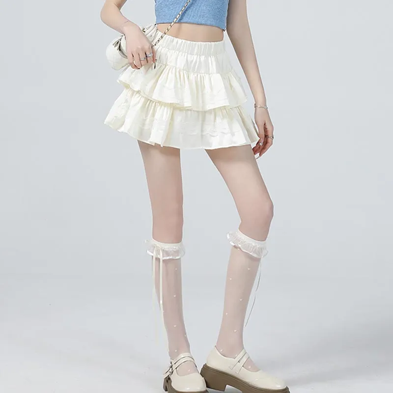 MISS VIGOR Casual Short Skirts Women's-1