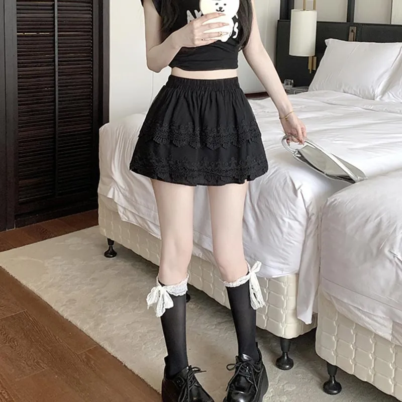 MISS VIGOR Casual Short Skirts Women's-7