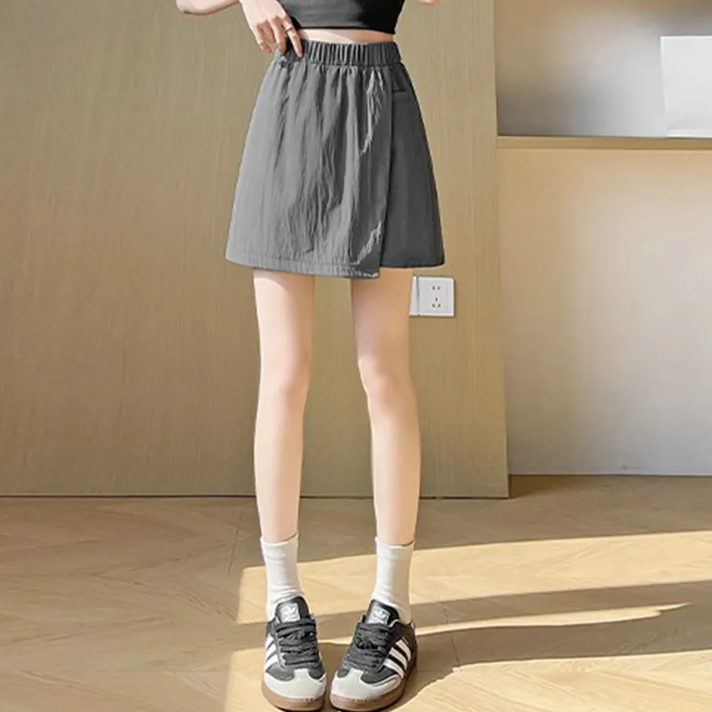 MISS VIGOR Casual Short Skirts Women's-10