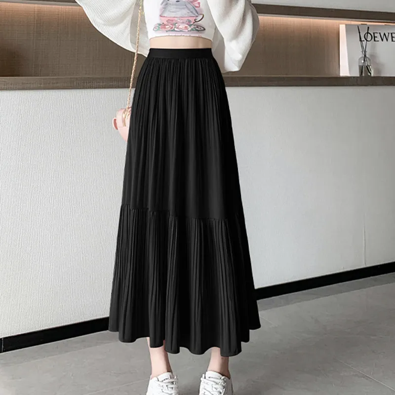 MISS VIGOR Casual Long Skirt Women's-16