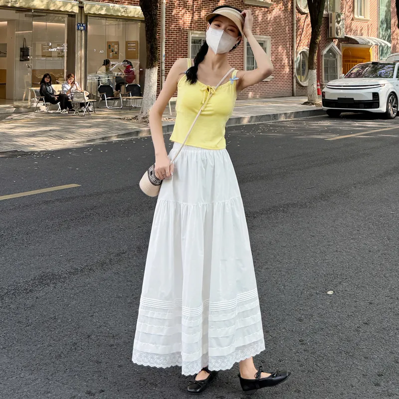 MISS VIGOR Casual Long Skirt Women's-2
