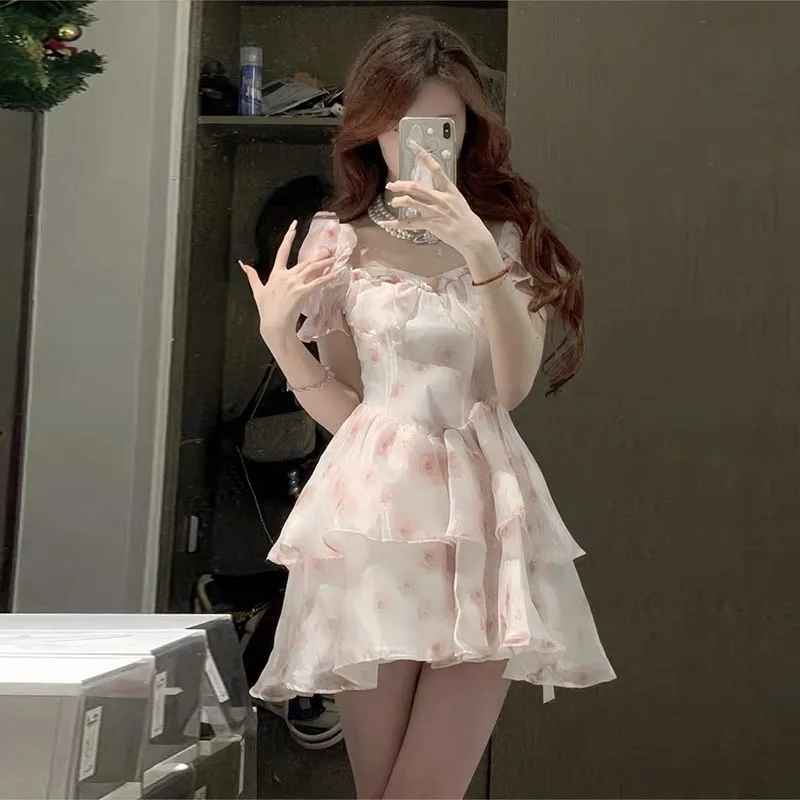 MISS VIGOR Short Sleeved Dress Women's-4