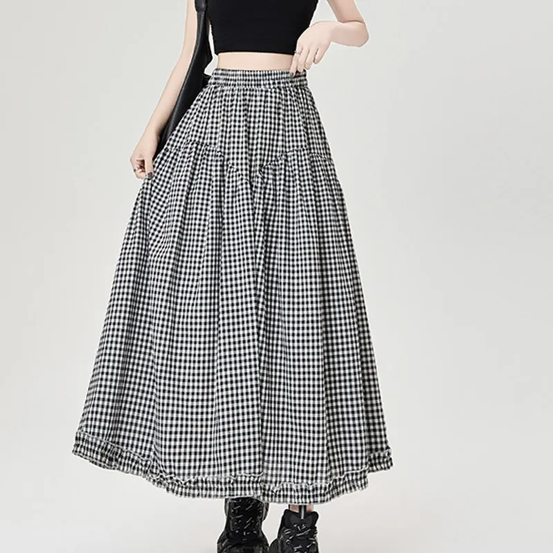 MISS VIGOR Casual Long Skirt Women's-6