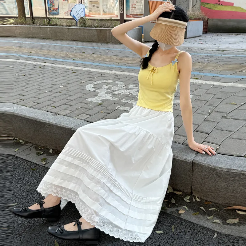 MISS VIGOR Casual Long Skirt Women's-4