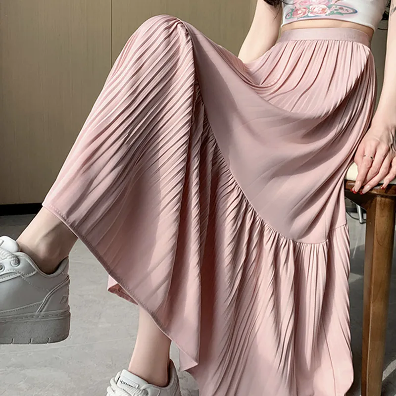 MISS VIGOR Casual Long Skirt Women's-9