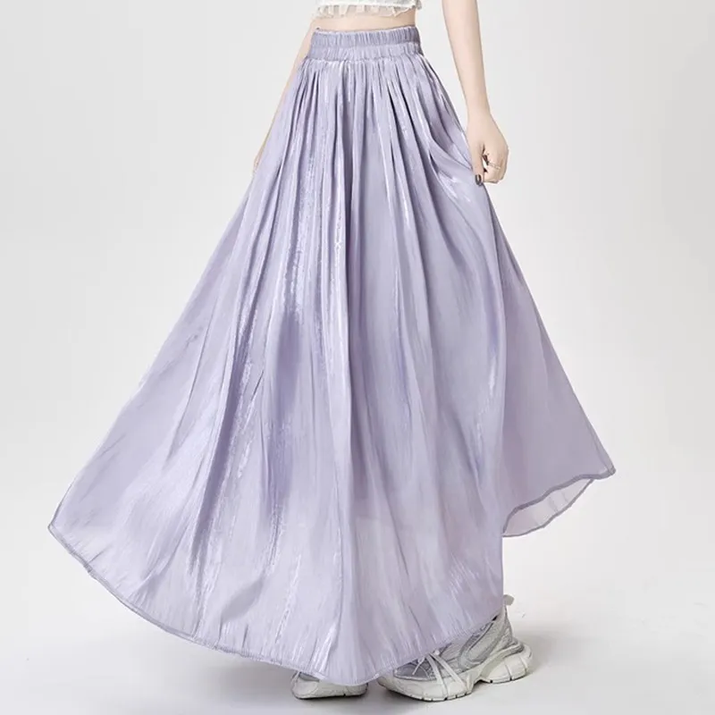MISS VIGOR Casual Long Skirt Women's-1