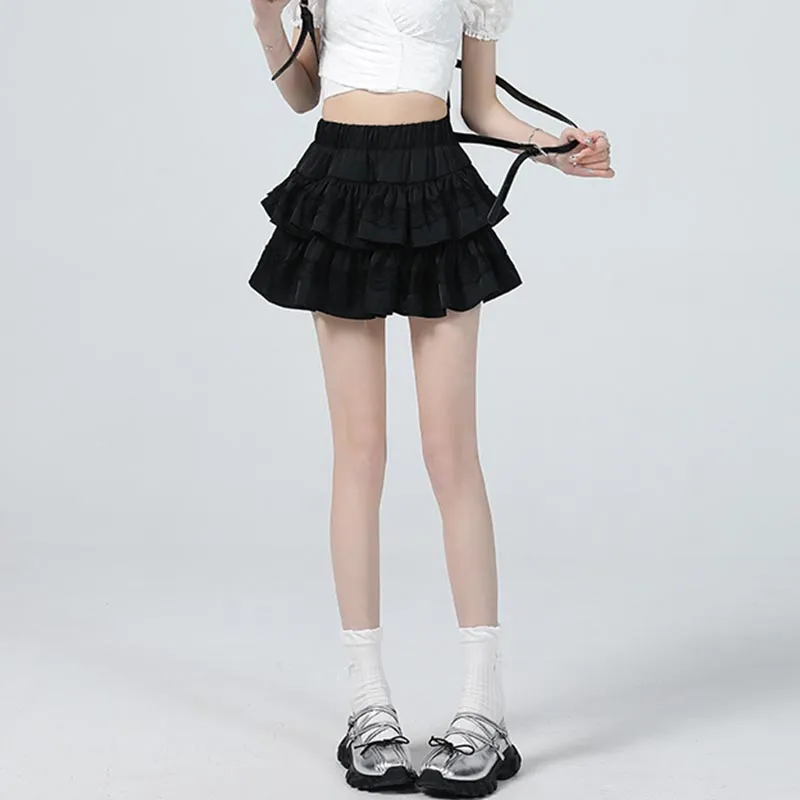 MISS VIGOR Casual Short Skirts Women's-6