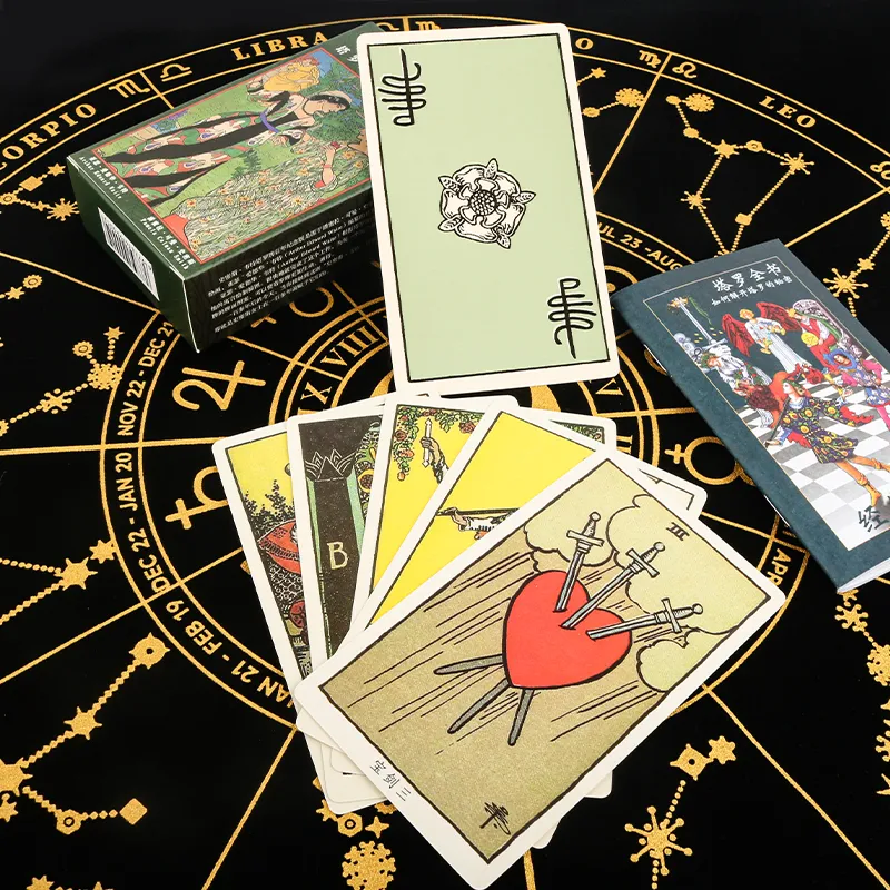 Miao Ji Classic Waite Smith Tarot Centennial Edition Board Games-10