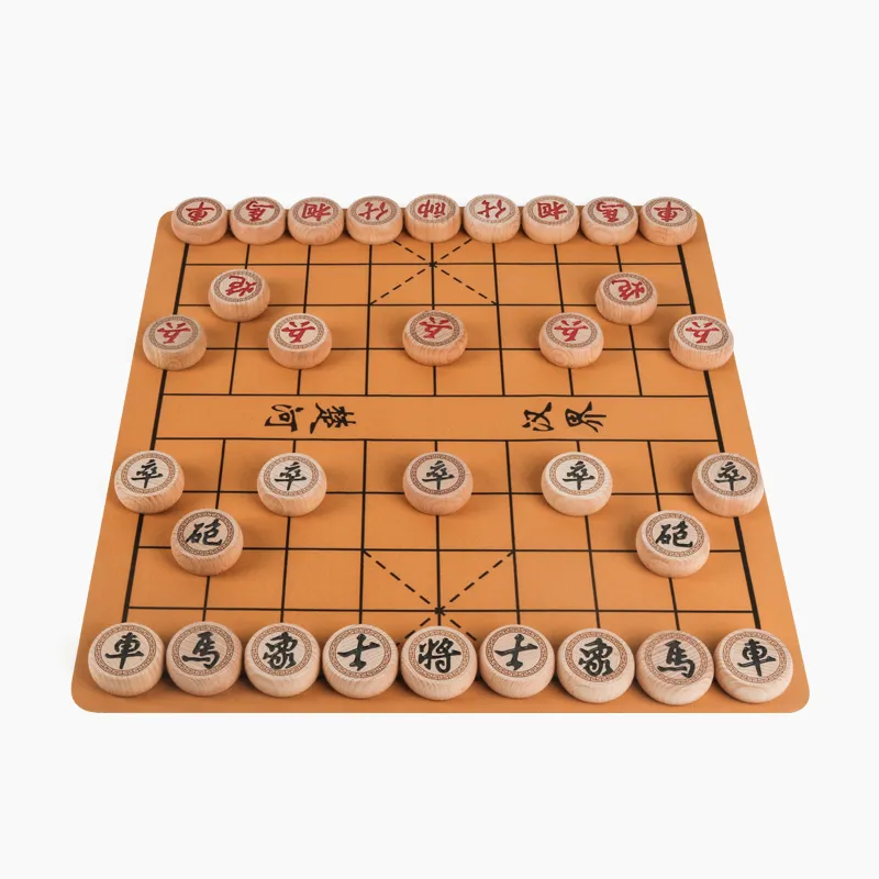 Miao Ji Chinese Chess Solid Wood Elephant Zijin Wood Brogues Size 50 Chinese Chess Board Games-2