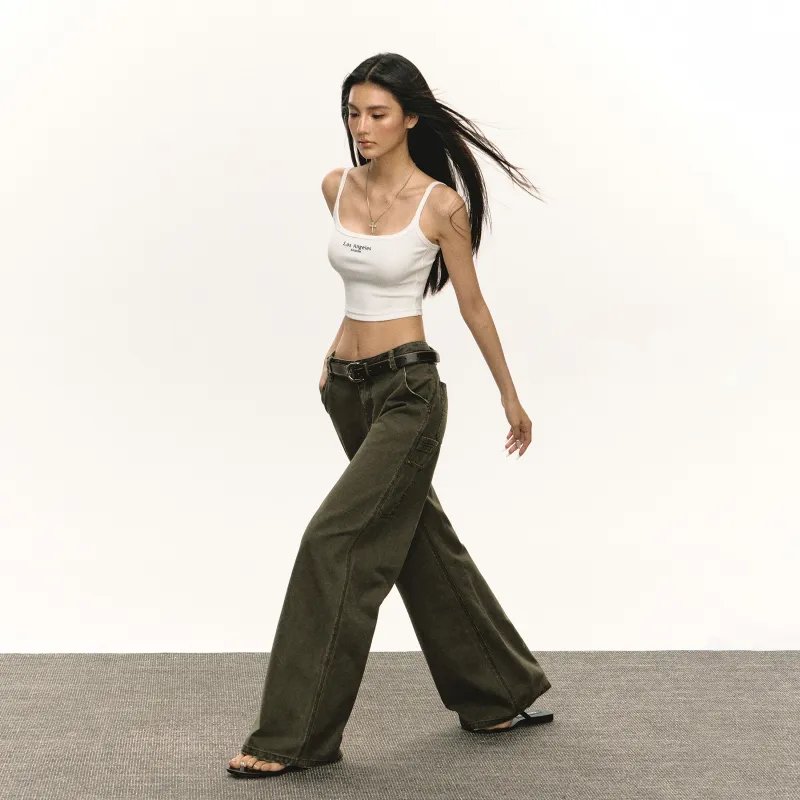 Ariseism Fall Winter Casual Pants Long Pants Women's-3