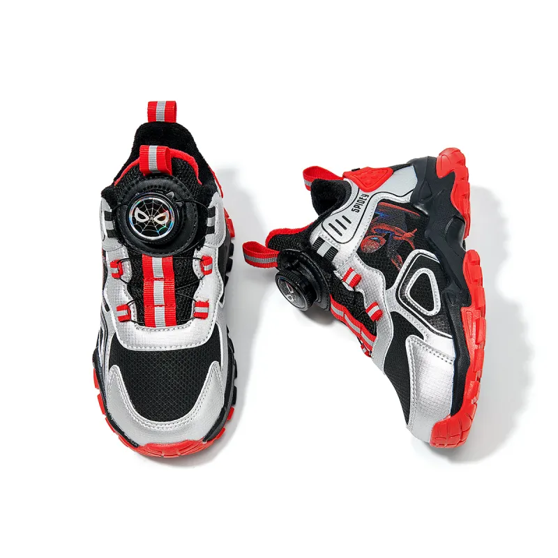Disney Spider-Man Series Kids Lifestyle Shoes Black Red Kids'-2