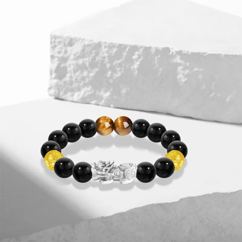Cuz Strange Intention Tiger's Eye Stone Hand Accessory Men's-2